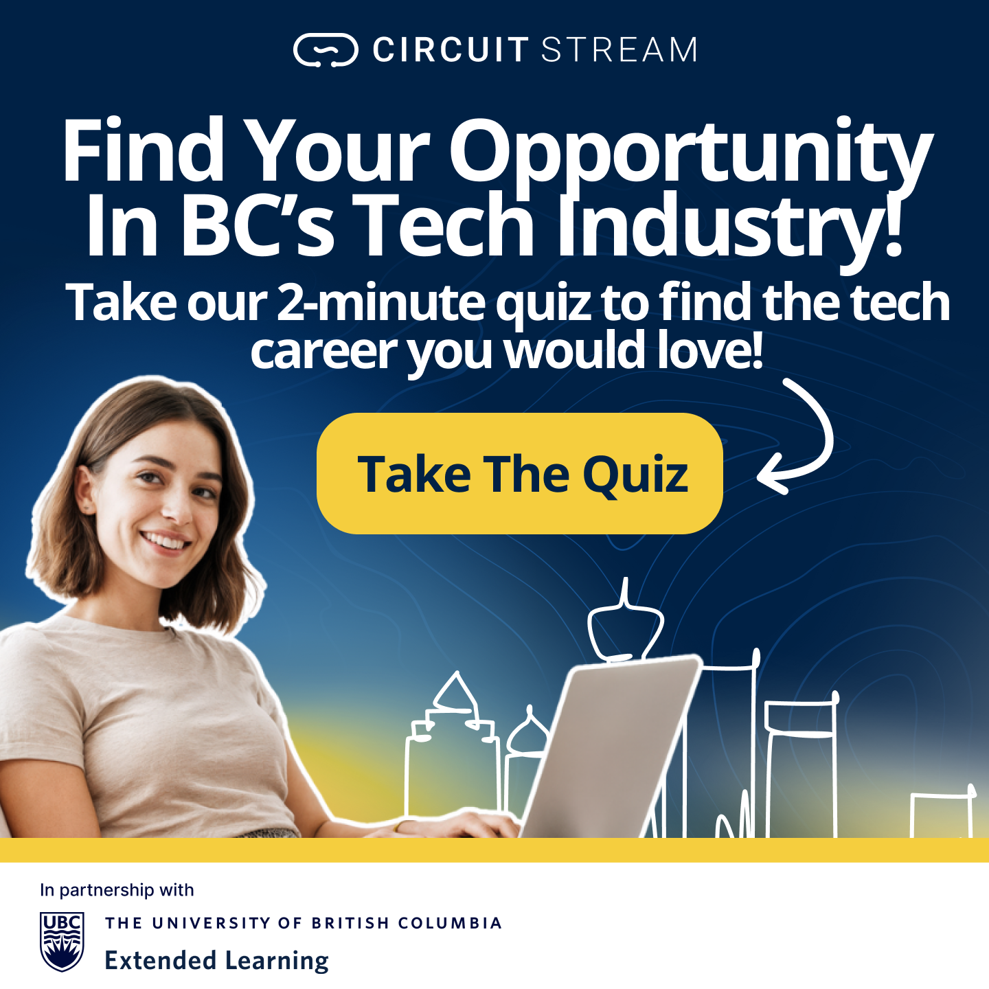 UBC Extended Learning Facebook ad