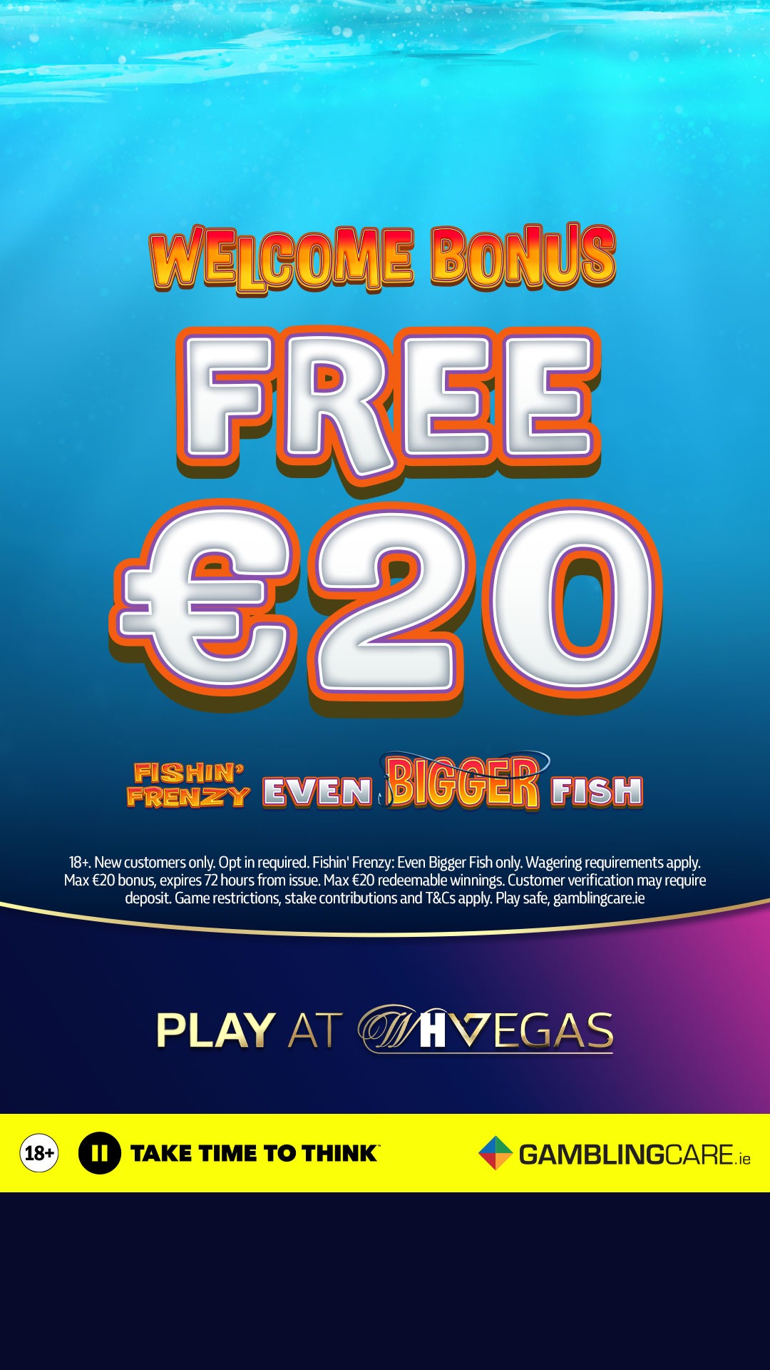 William Hill Vegas Facebook ad
