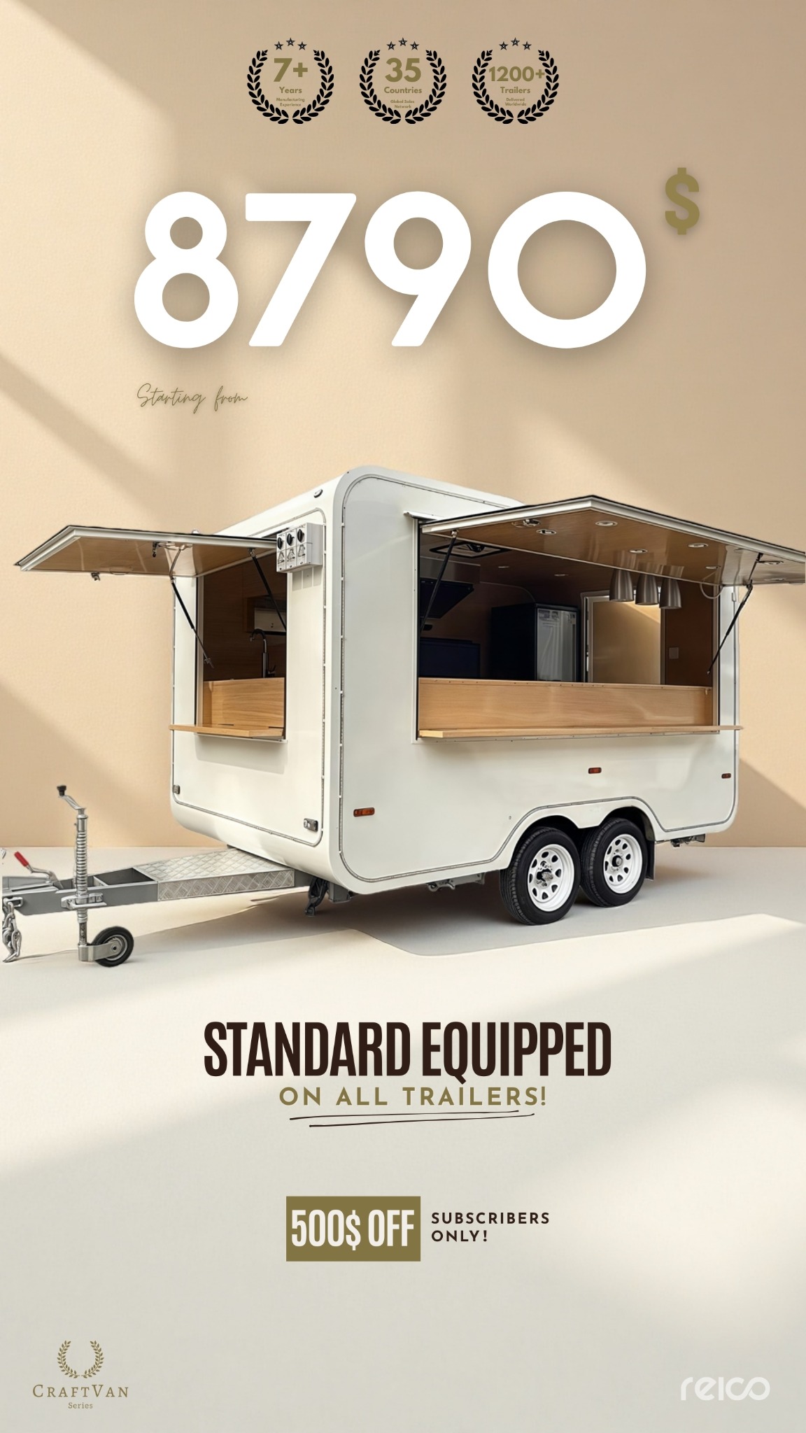 REICO Food Trailer Hub Facebook ad