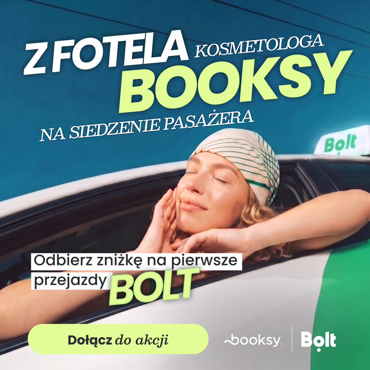 Booksy Facebook ad: Zarezerwuj i odbierz zniżkę