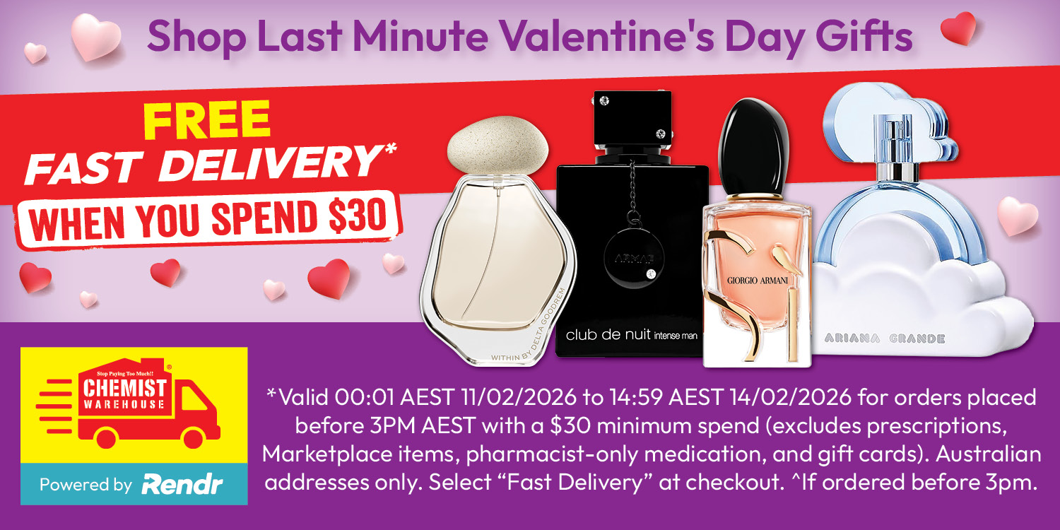 Chemist Warehouse Facebook ad