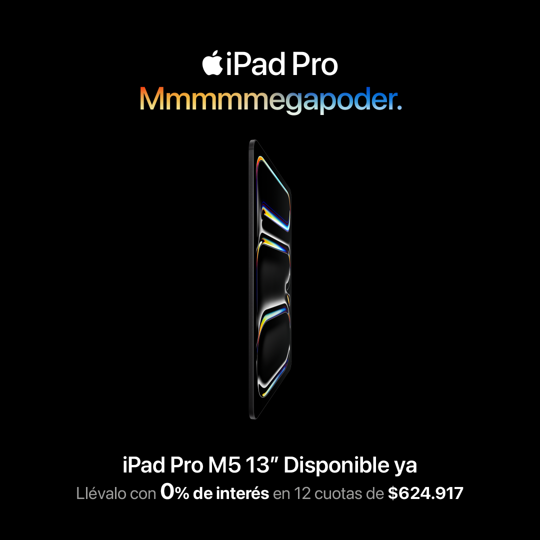 Mac Center Facebook ad: Conoce el nuevo iPad Pro M5 en Mac…