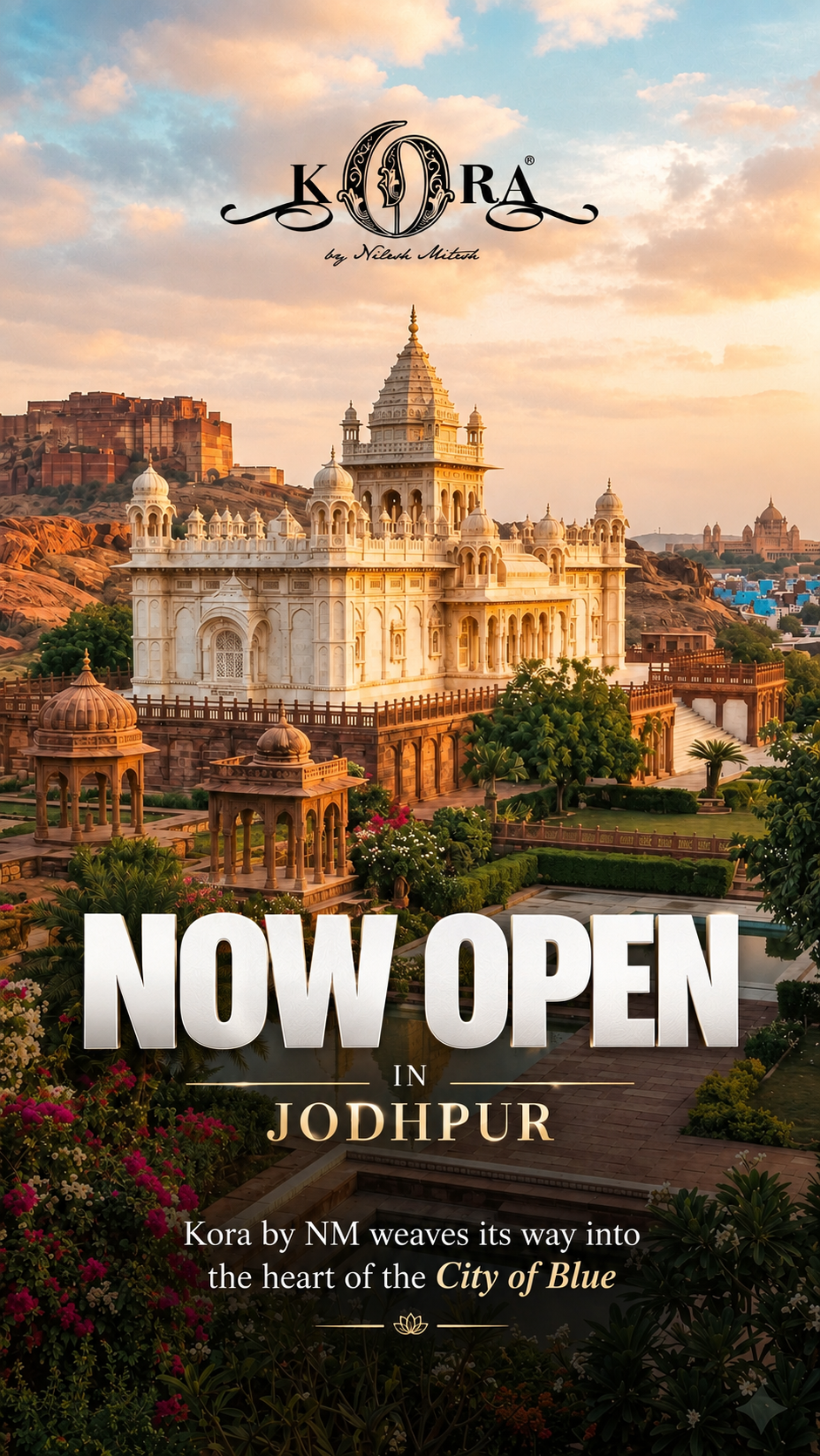 KORA Facebook ad: Jodhpur, get ready.