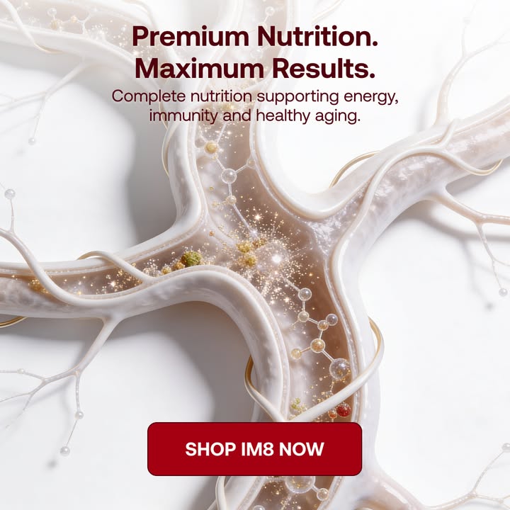 IM8 Global Facebook ad: Longevity Starts at the Cellular Level