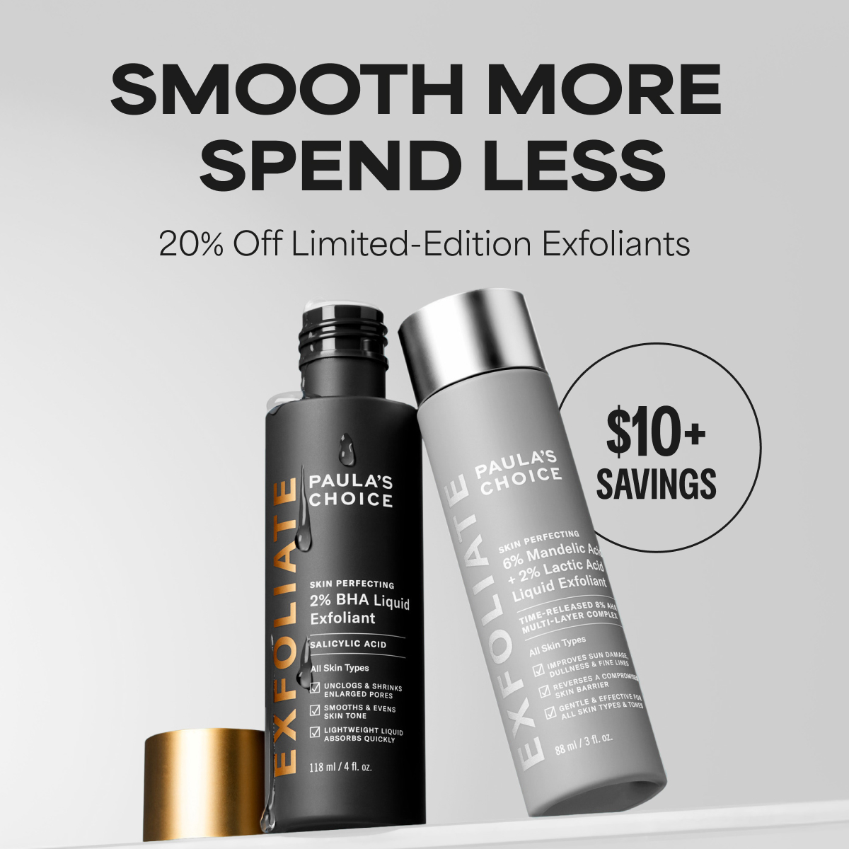 Paula's Choice Facebook ad