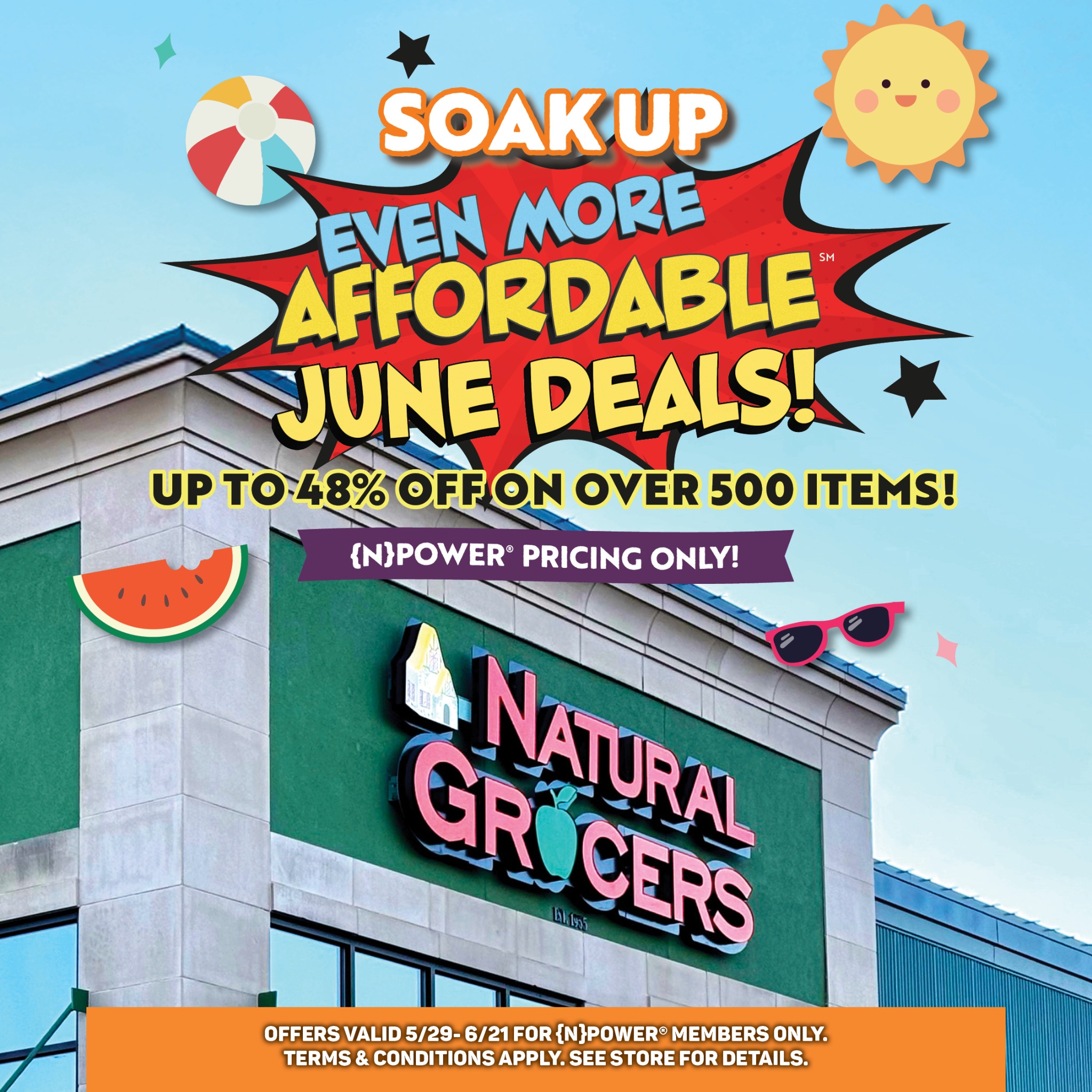 Natural Grocers Facebook ad