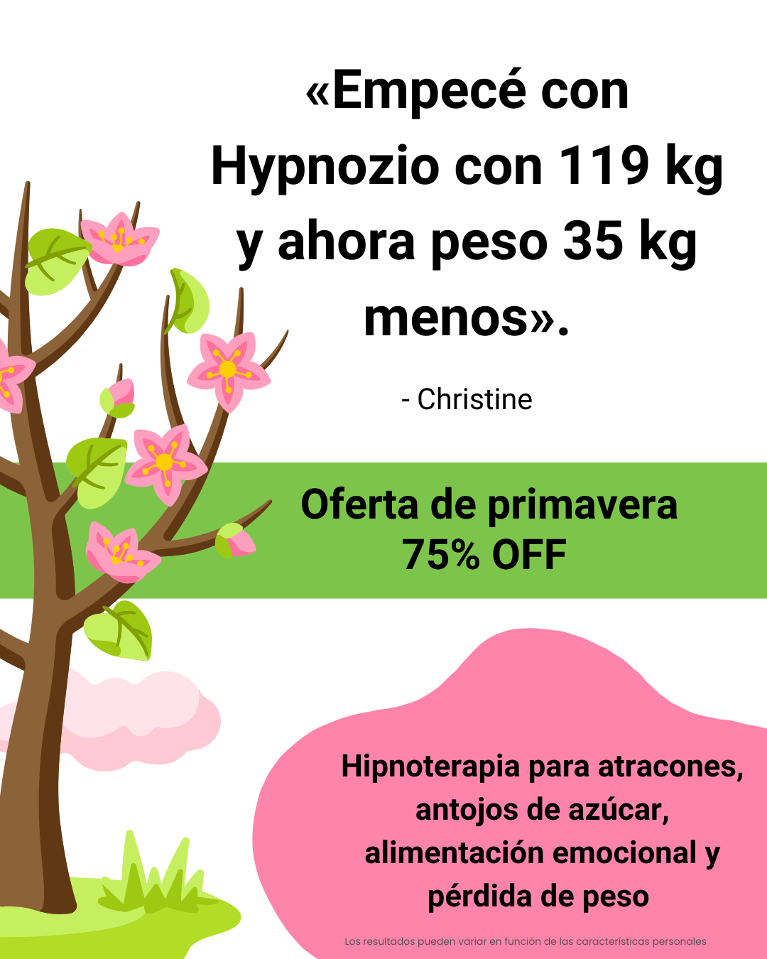 Hypnozio: power of hypnotherapy Facebook ad