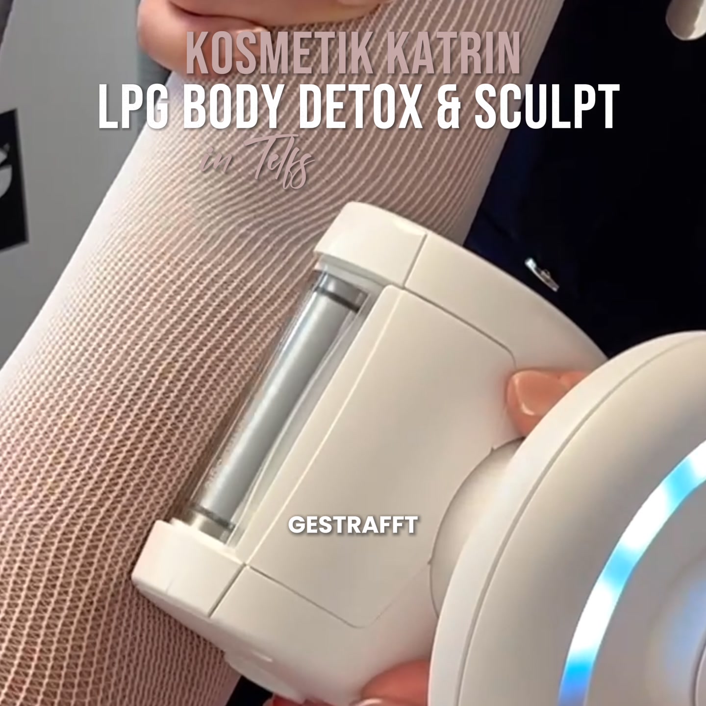 Kosmetik Katrin Facebook ad: EXKLUSIV IN TELFS: LPG BODY DETOX & SCULPT