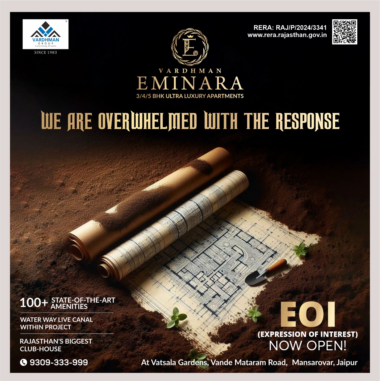 Vardhman Group Facebook ad: The Address Everyone’s Talking About in Jaipur