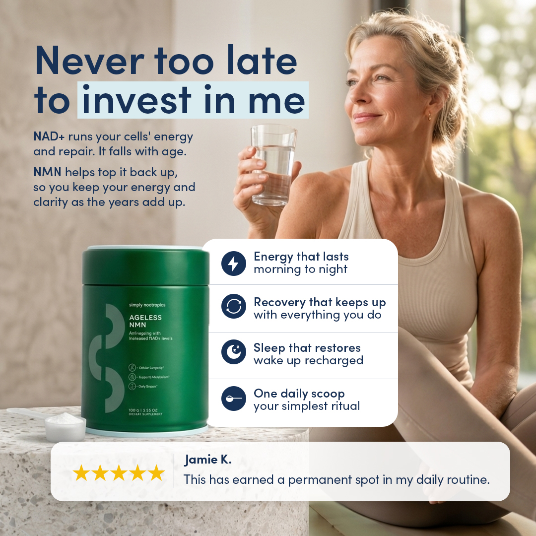 Simply Nootropics Facebook ad