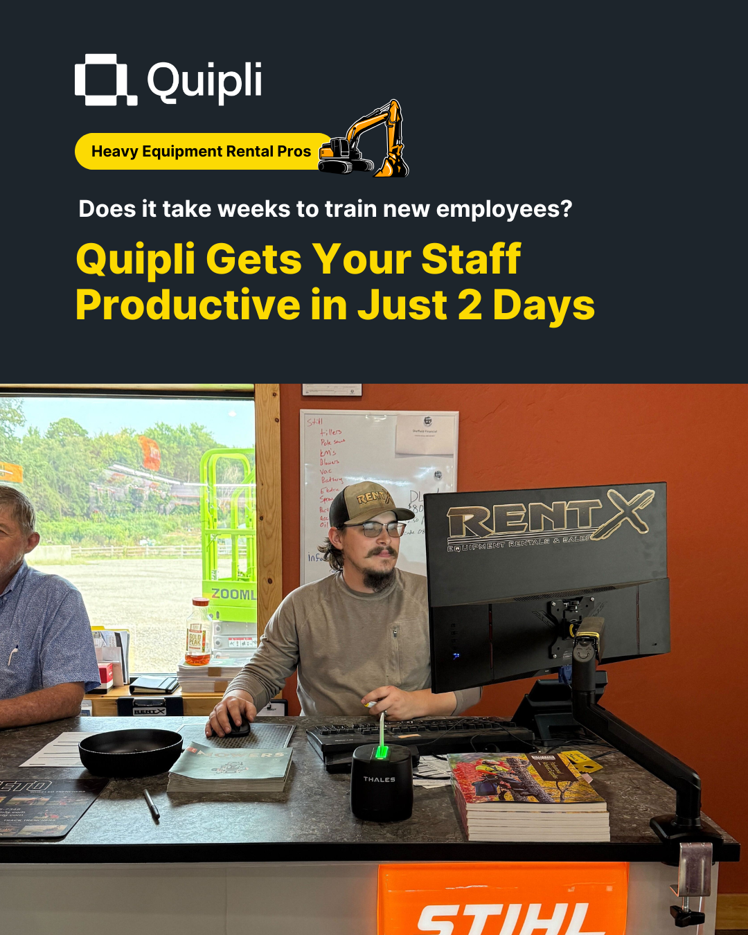 Quipli Facebook ad: From Manual Process Chaos To Automated Operations Without…