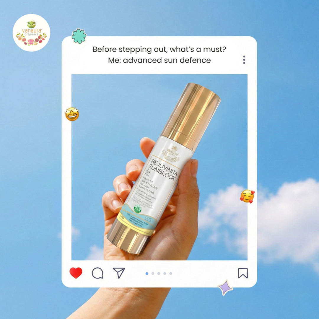 Vanaura Organics - Experience the Essence of Ayurveda Facebook ad