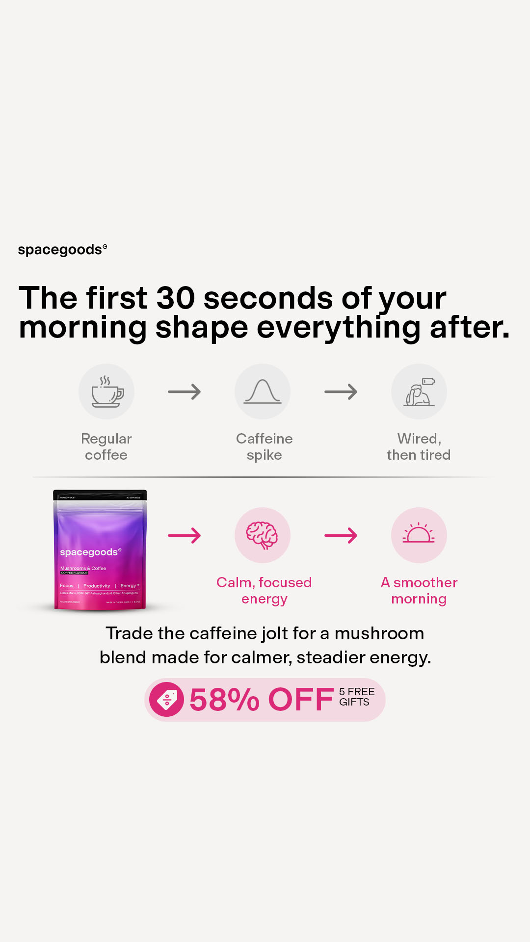 Spacegoods Facebook ad