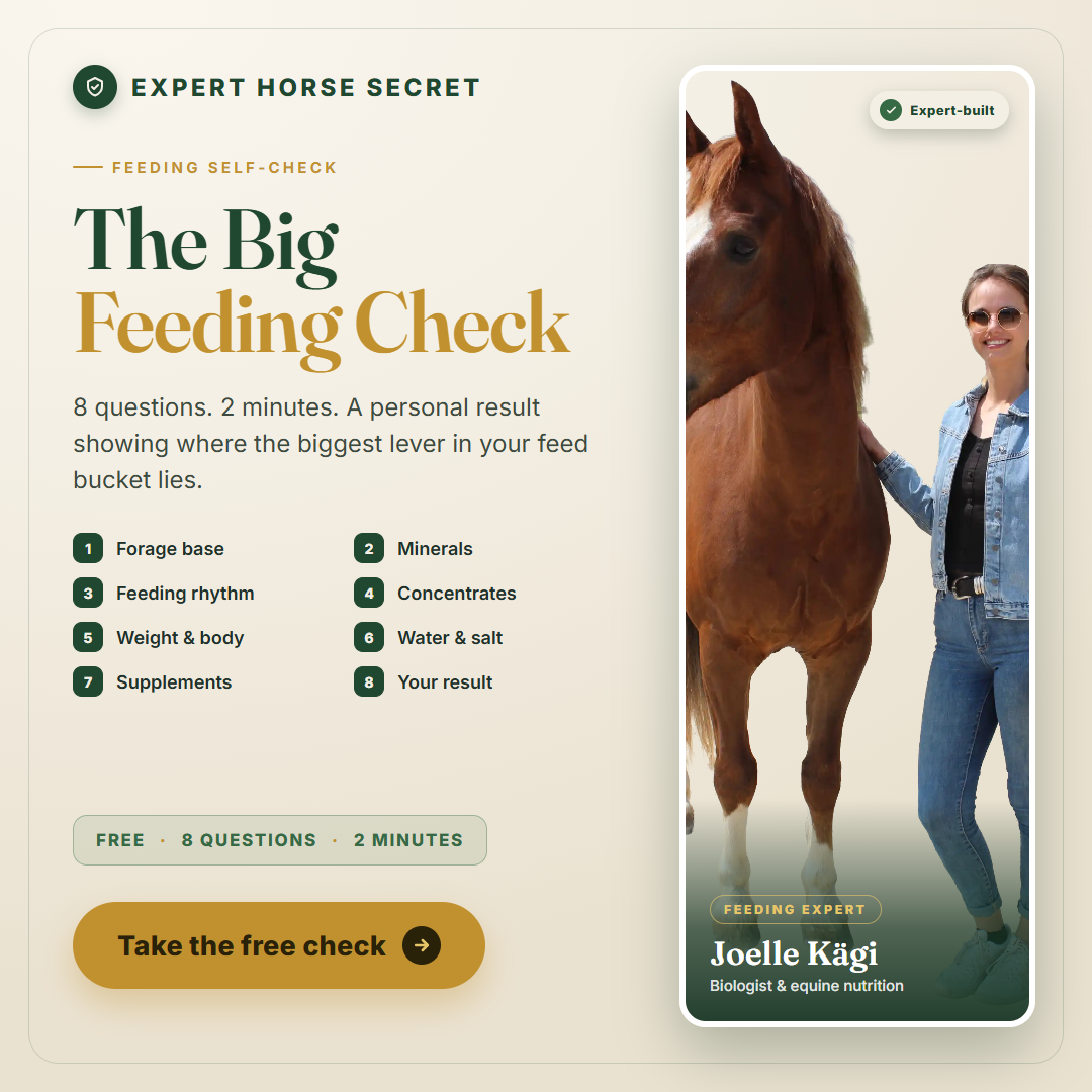 Expert Horse Secret Facebook ad: Find your horse’s biggest feed lever