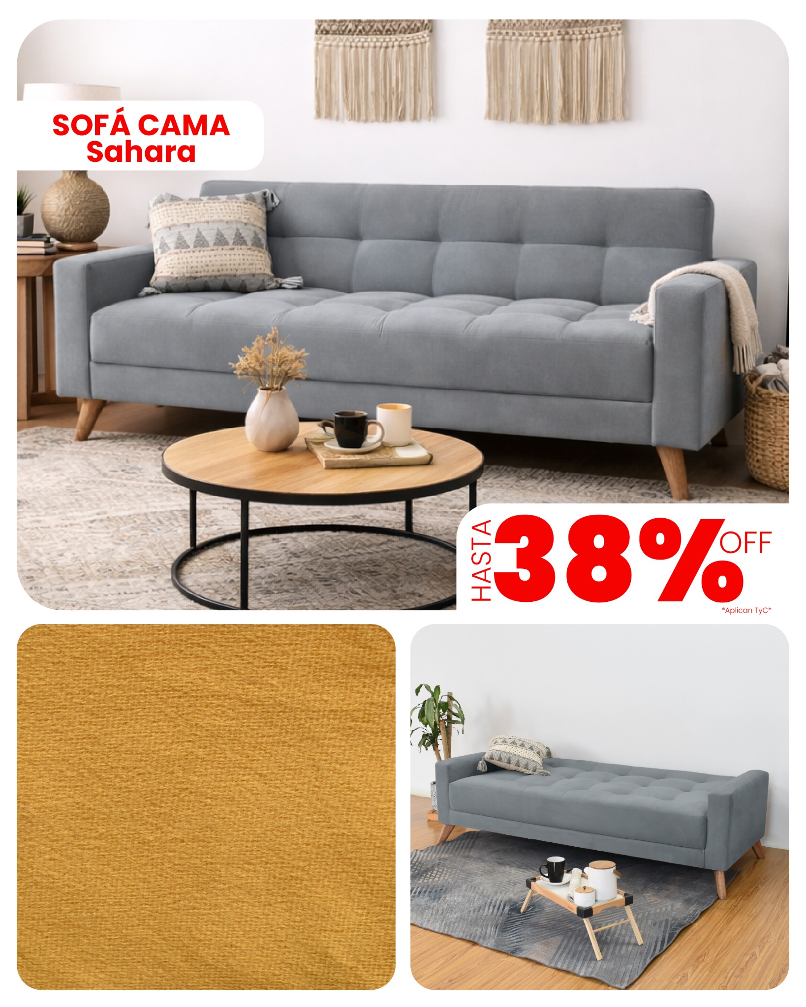 Hogar Venecia Muebles Facebook ad: Envío Gratis