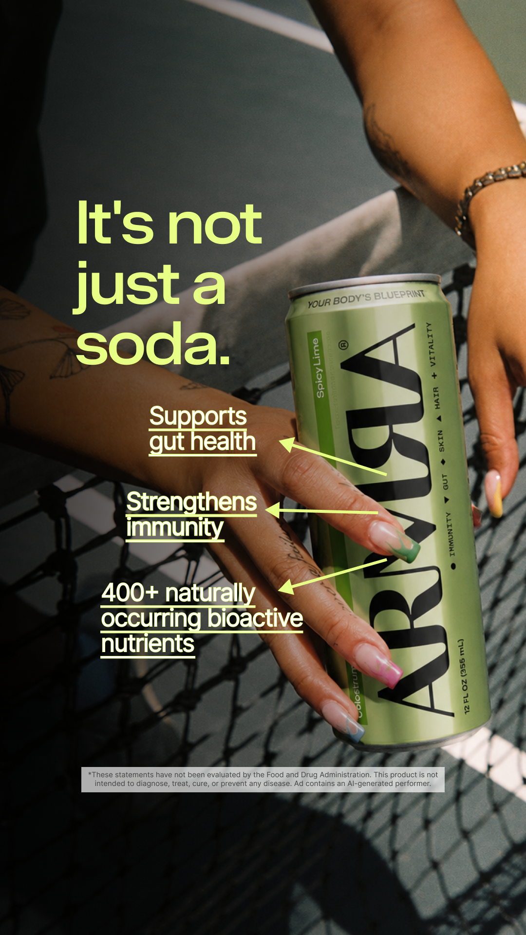 ARMRA Facebook ad