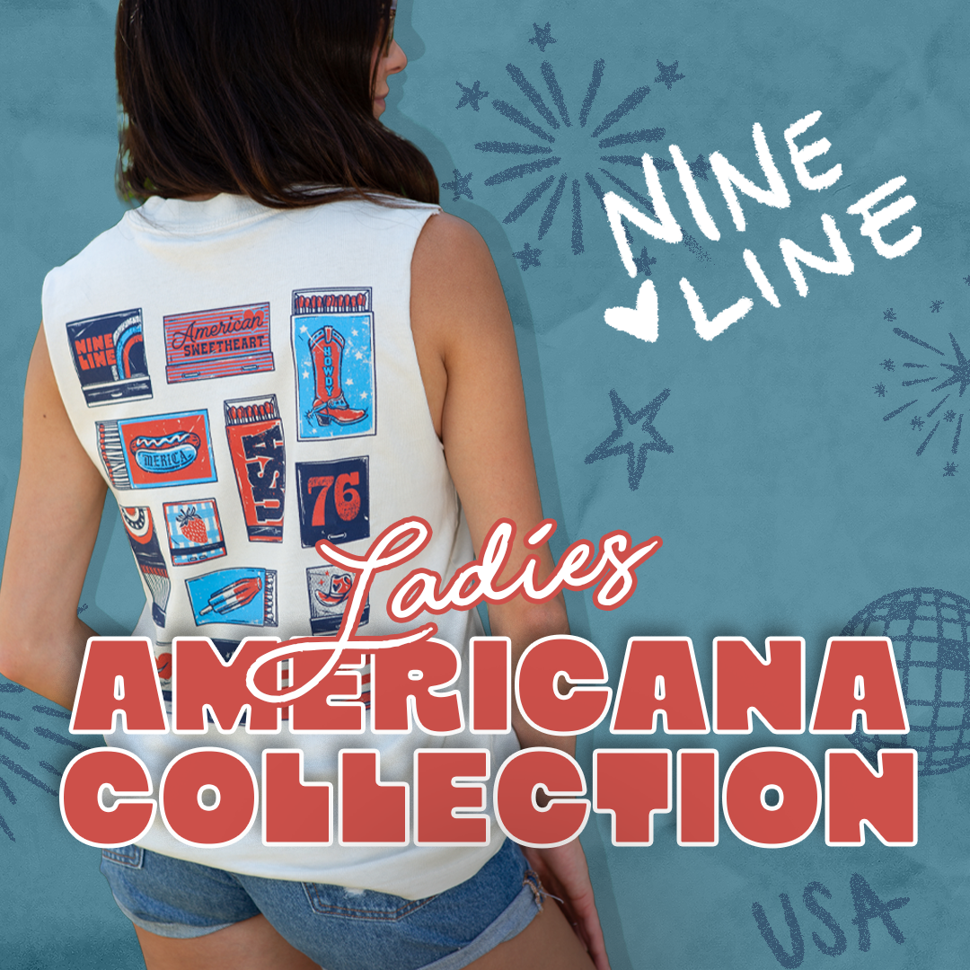 Nine Line Apparel Facebook ad: Ladies Americana Collection