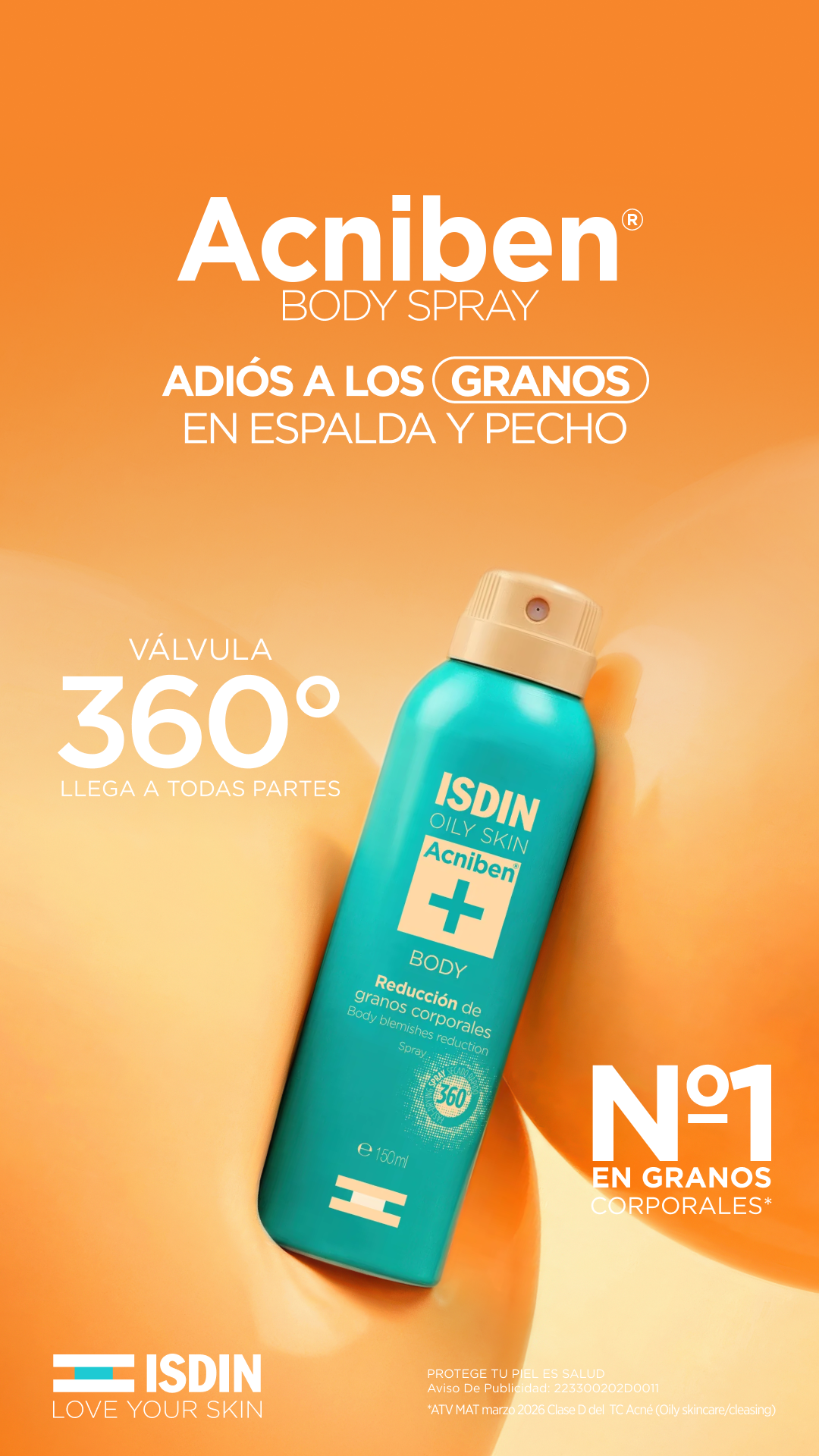 SEPHORA Facebook ad: Acniben Body- Di adiós a granos corporales