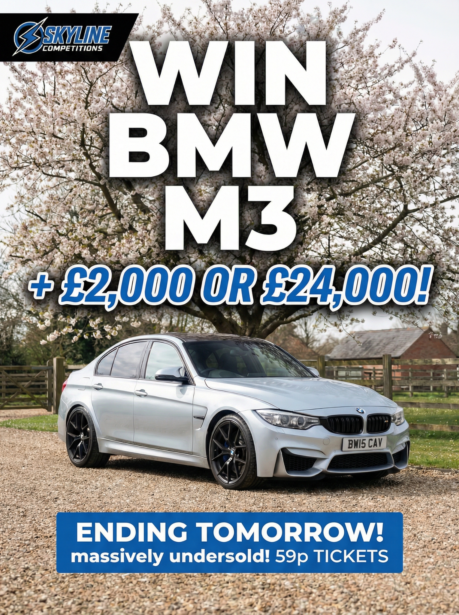 Skyline Competitions Facebook ad: Massively Undersold