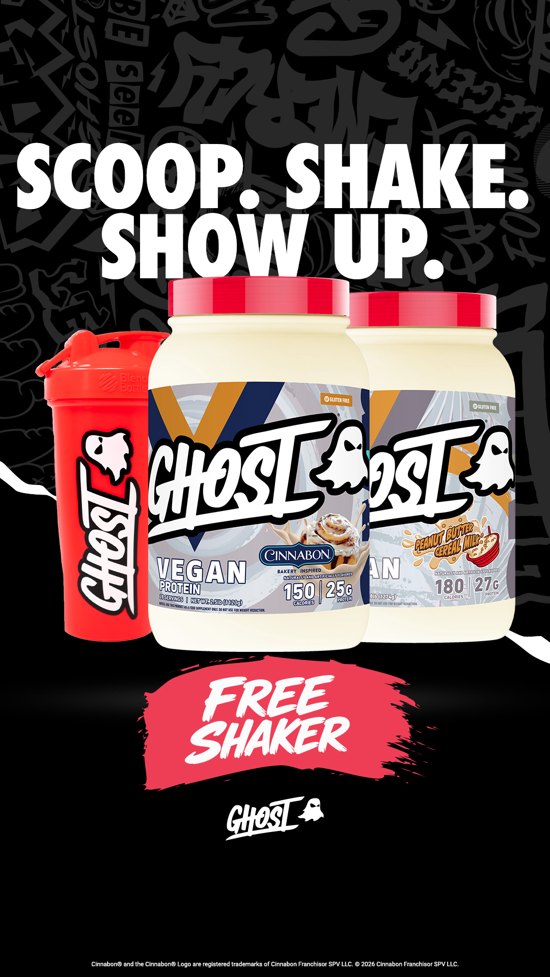 GHOST Facebook ad