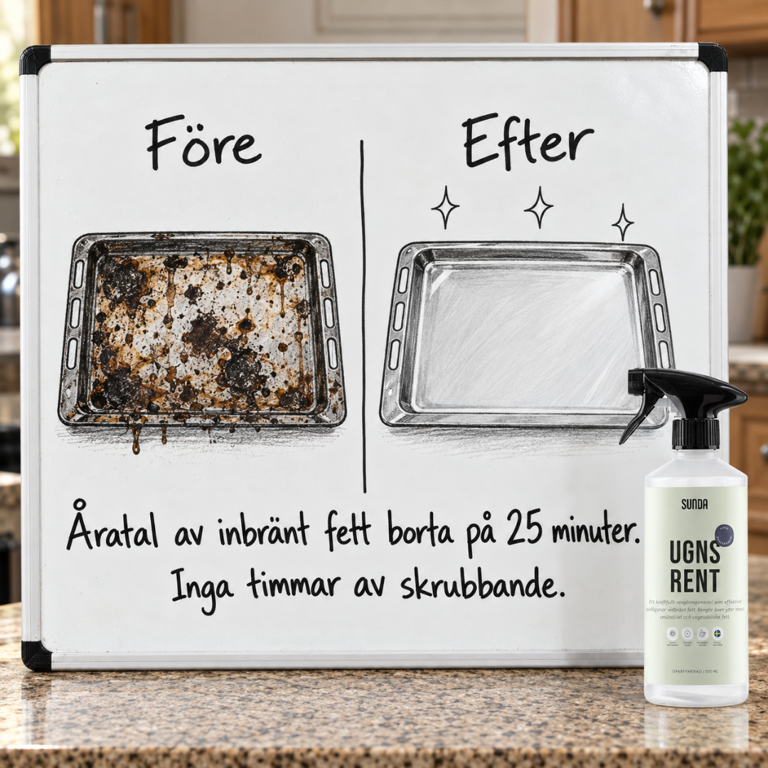 Sunda Facebook ad: Före och efter: bara 25 minuter