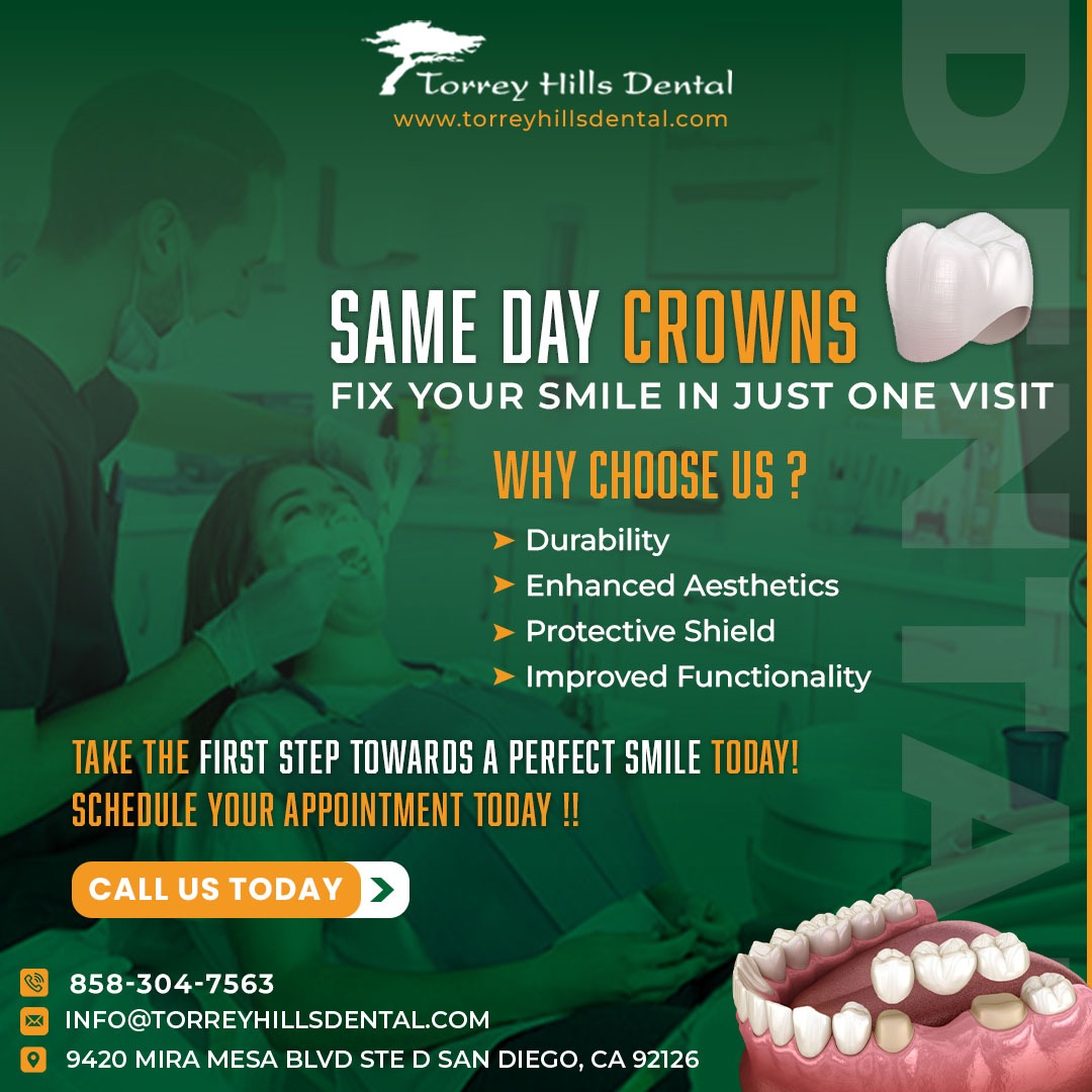 Torrey Hills Dental Facebook ad: Revitalize Your Smile Today!
