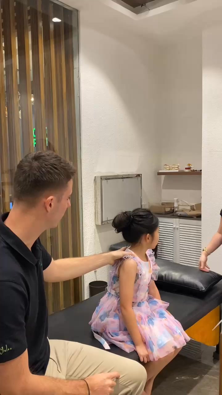 Posture Perfect Chiropractic, SM City Clark Facebook ad: Strong spines start young!