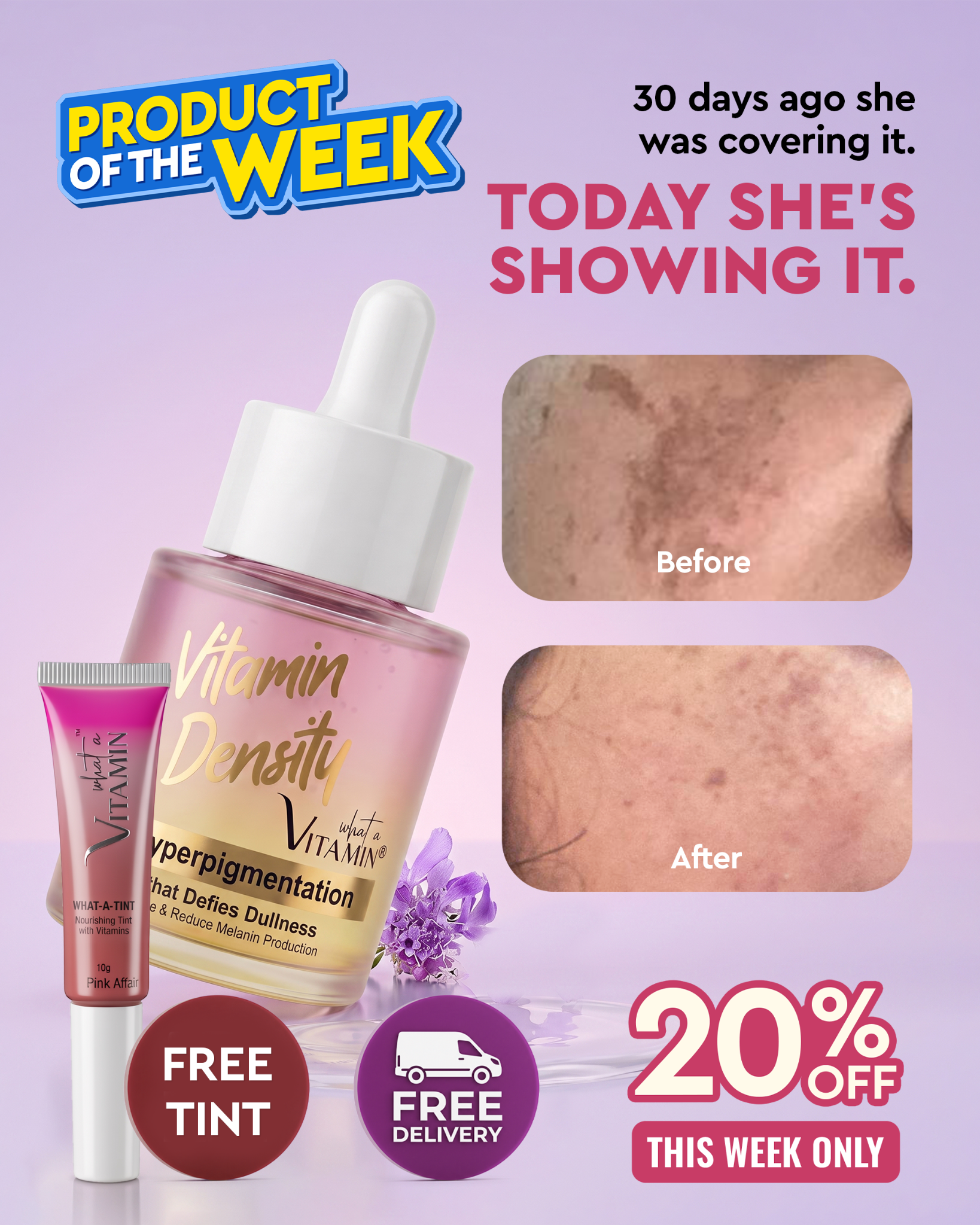 What-a-vitamin Facebook ad