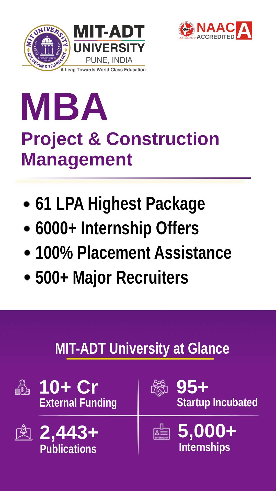 MIT ADT University, Pune Facebook ad from Feb 26, 2026