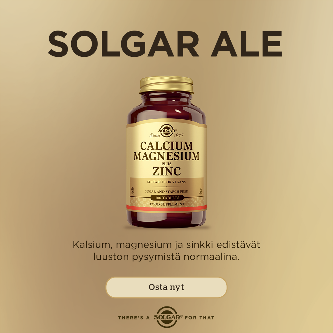 Solgar Suomi Facebook ad: Osta Aminopörssistä