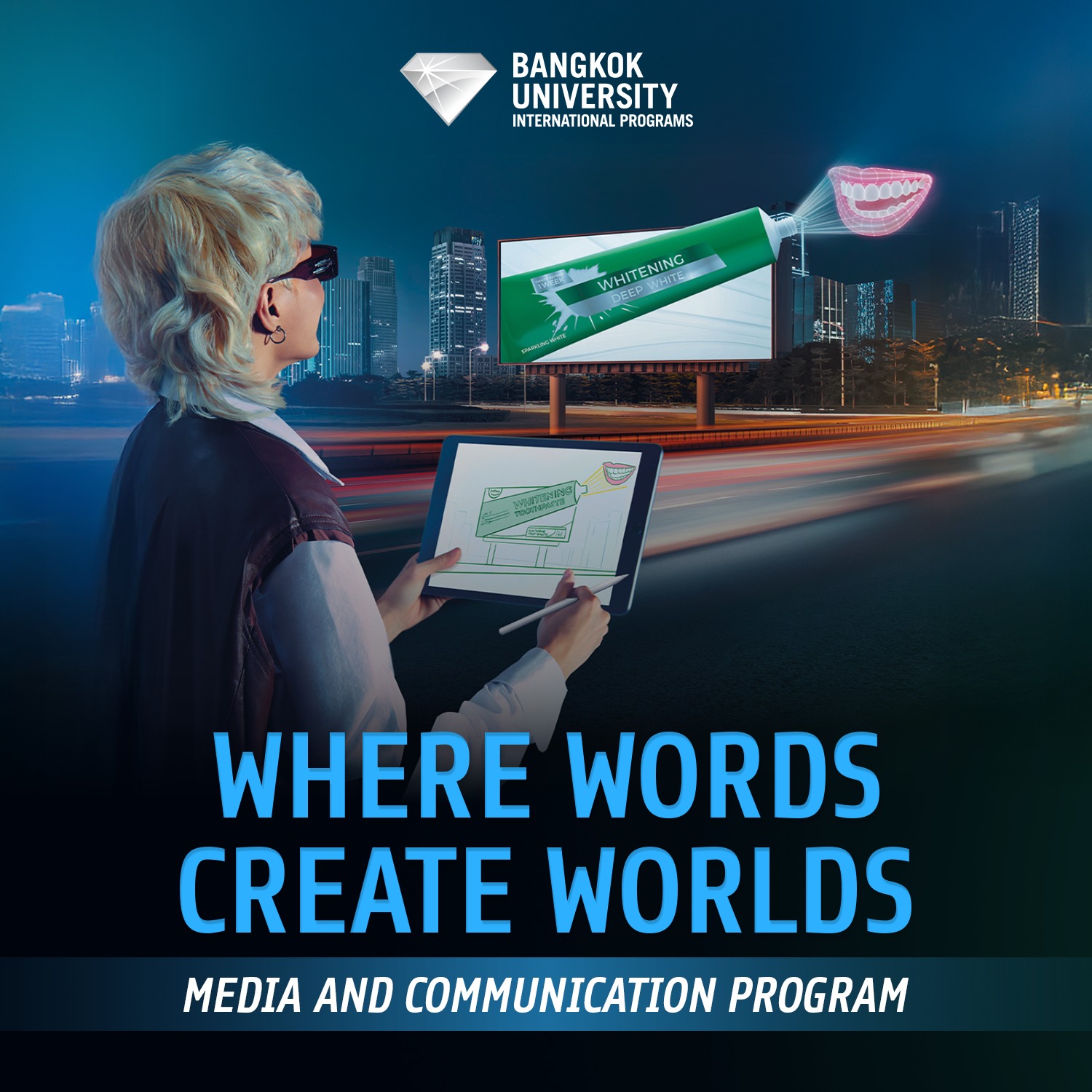 Bangkok University International Facebook ad