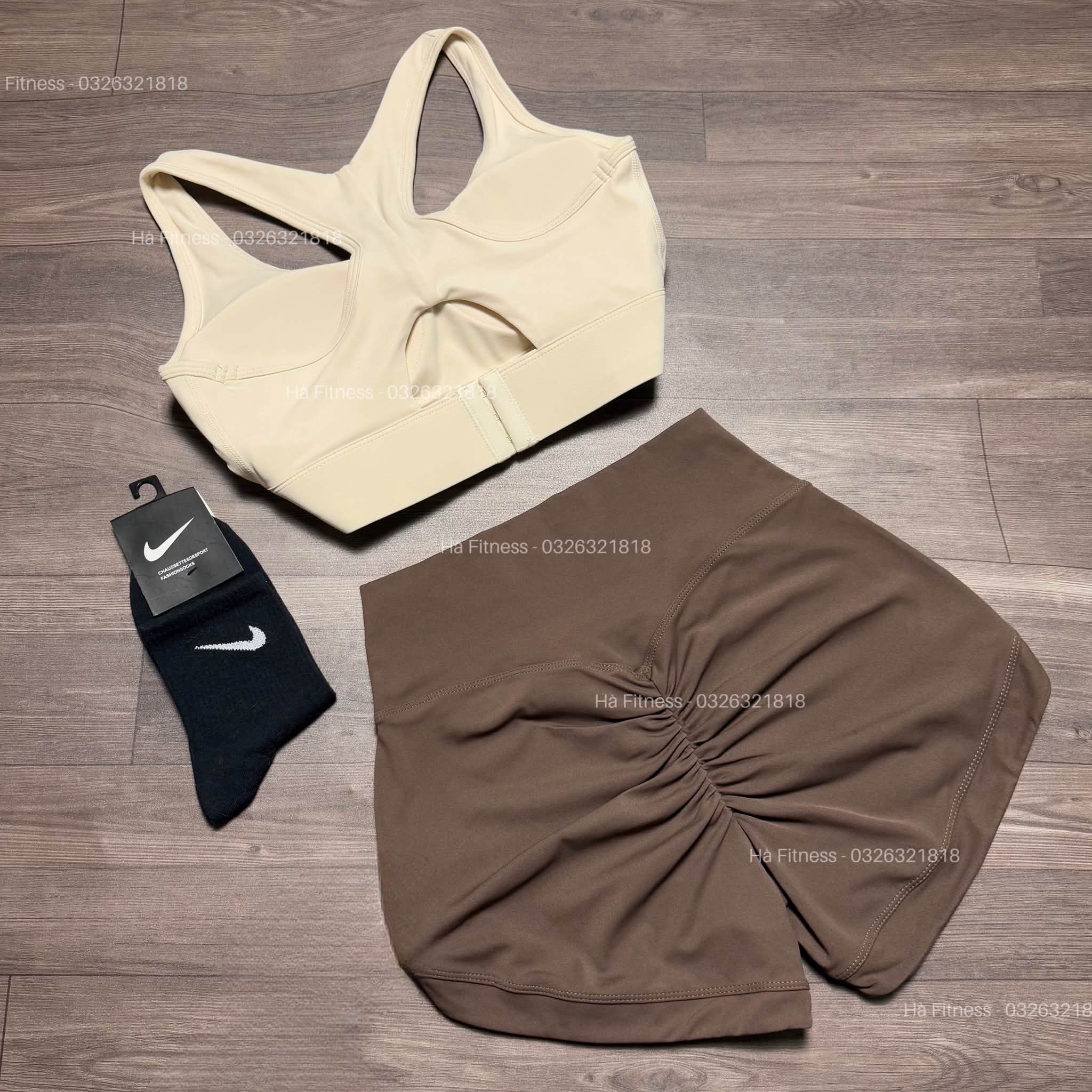 Hà Fitness - Chuyên đồ tập Facebook ad: Nâu choco - beige nhà em chưa bao…