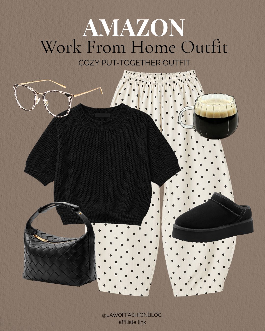 Law of Fashion Blog Facebook ad: Your Cozy Fall Uniform = FOUND