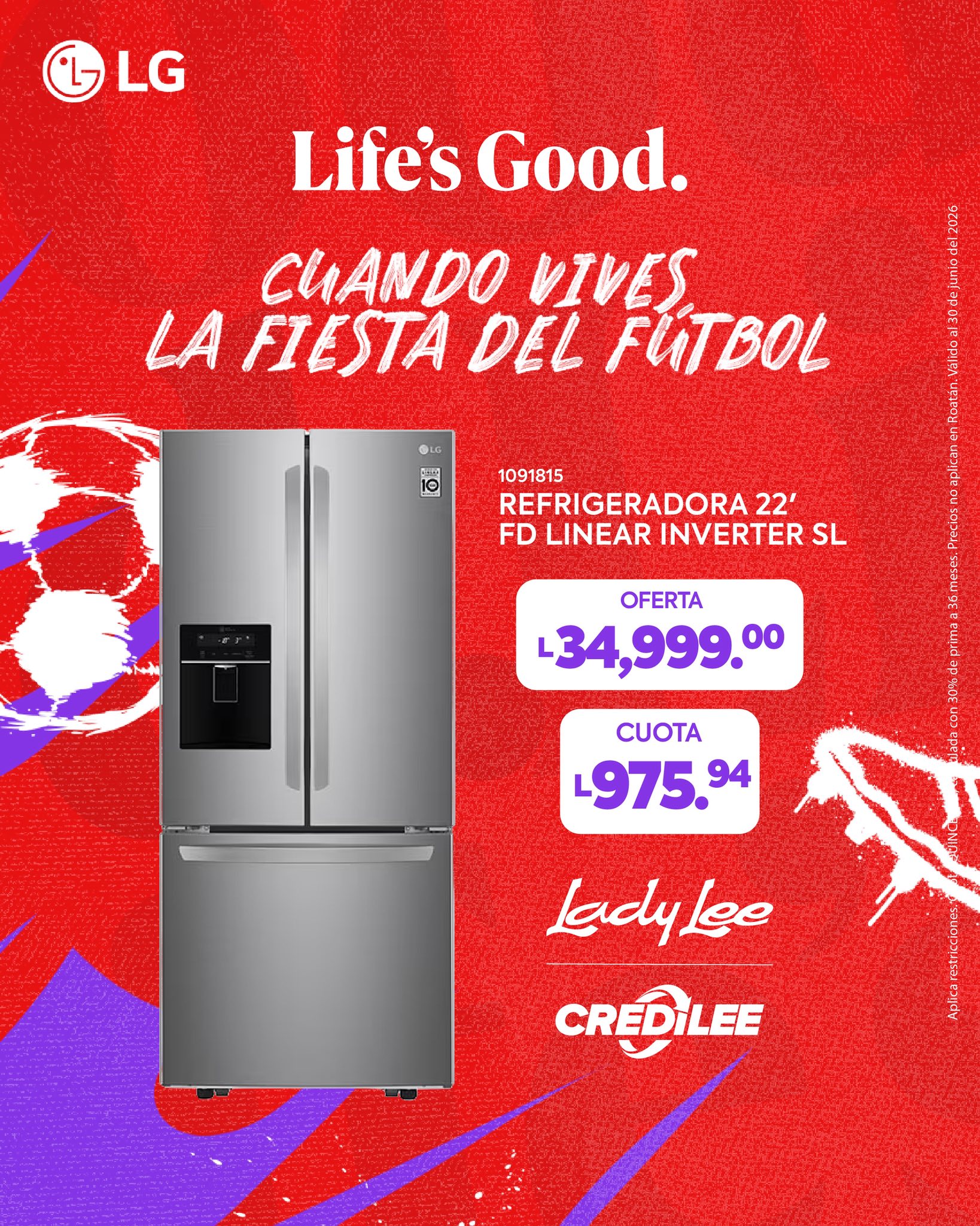 Lady Lee Honduras Facebook ad