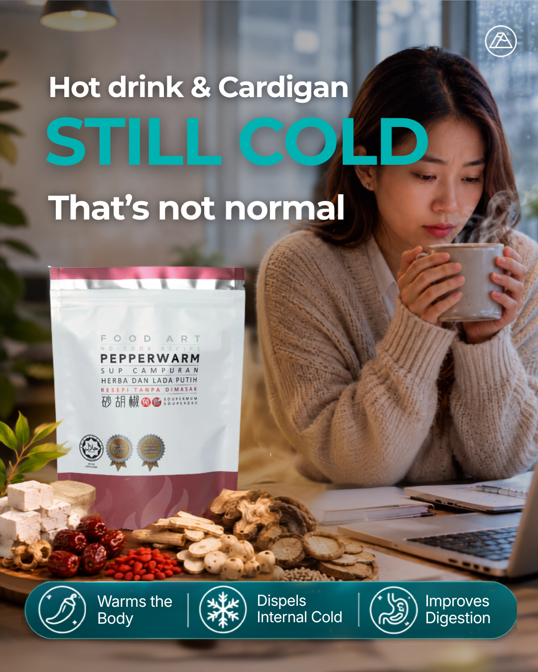 Food Art Store Facebook ad: Pepperwarm