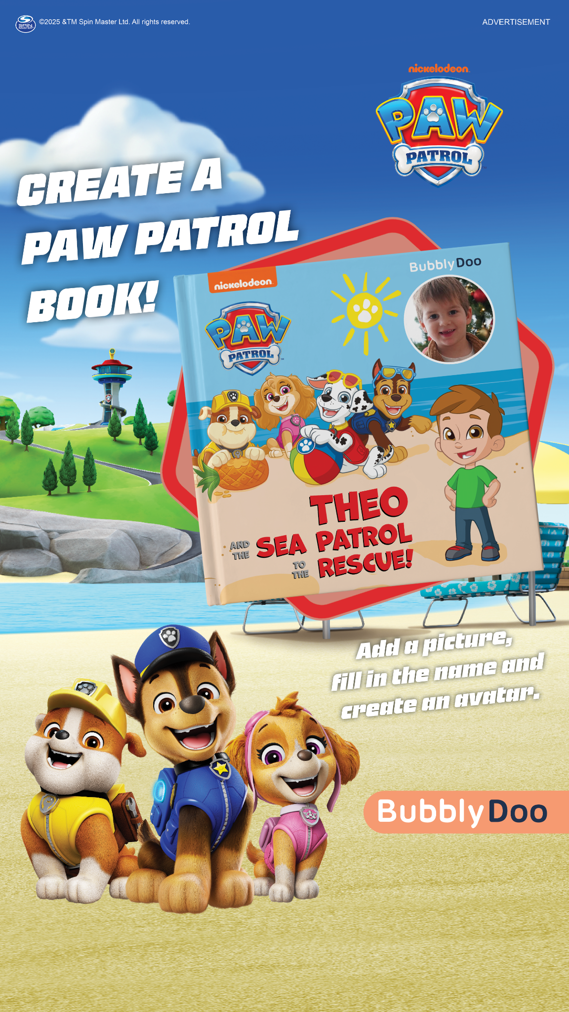 BubblyDoo Books Facebook ad