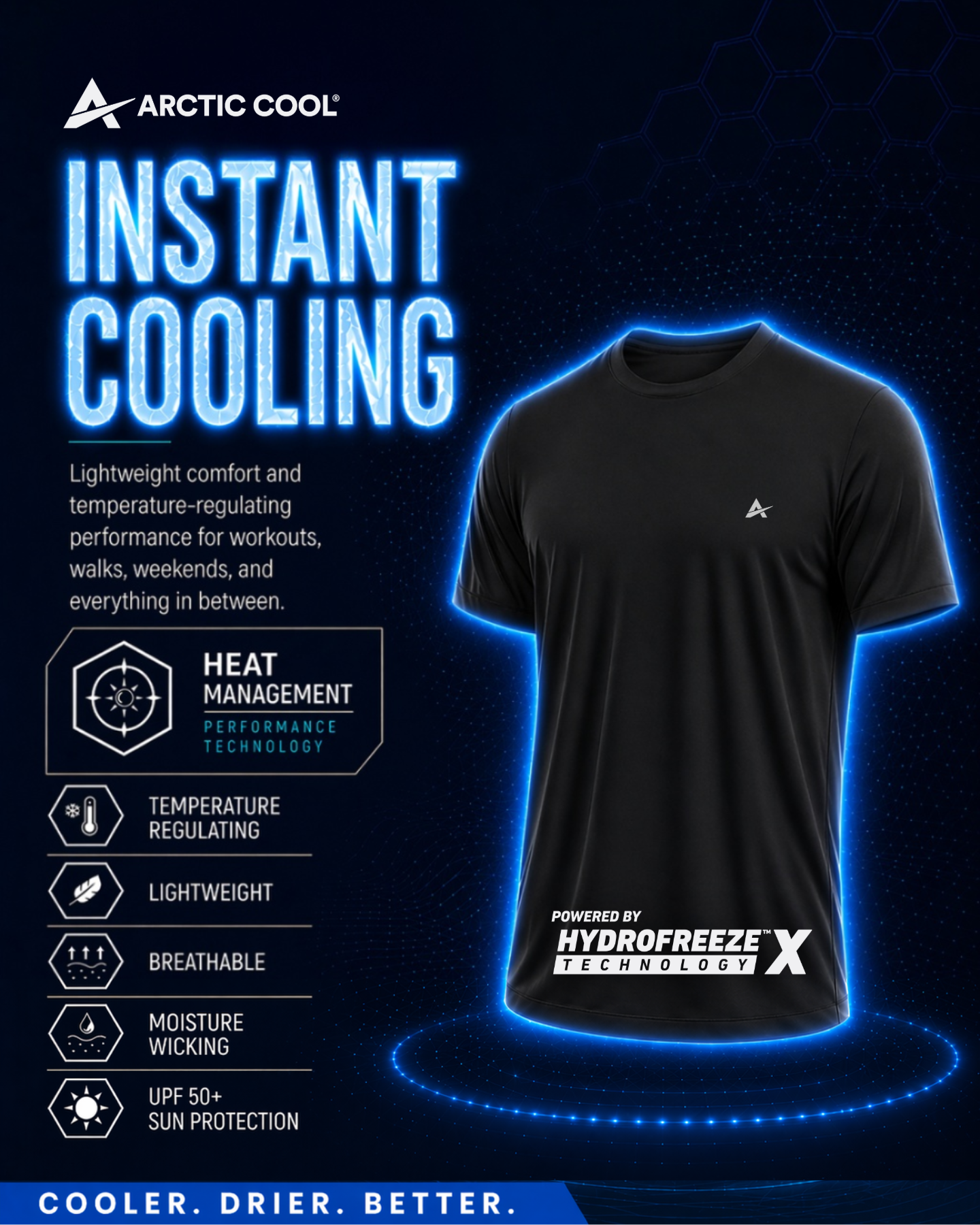 Arctic Cool Facebook ad