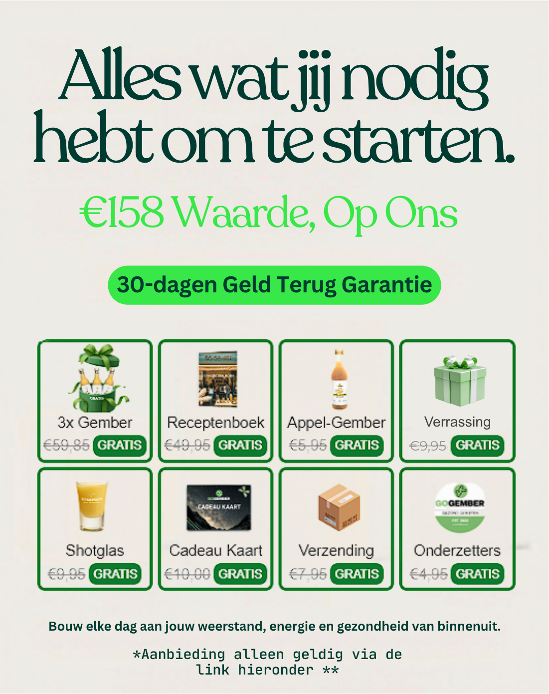 Go Gember Facebook ad