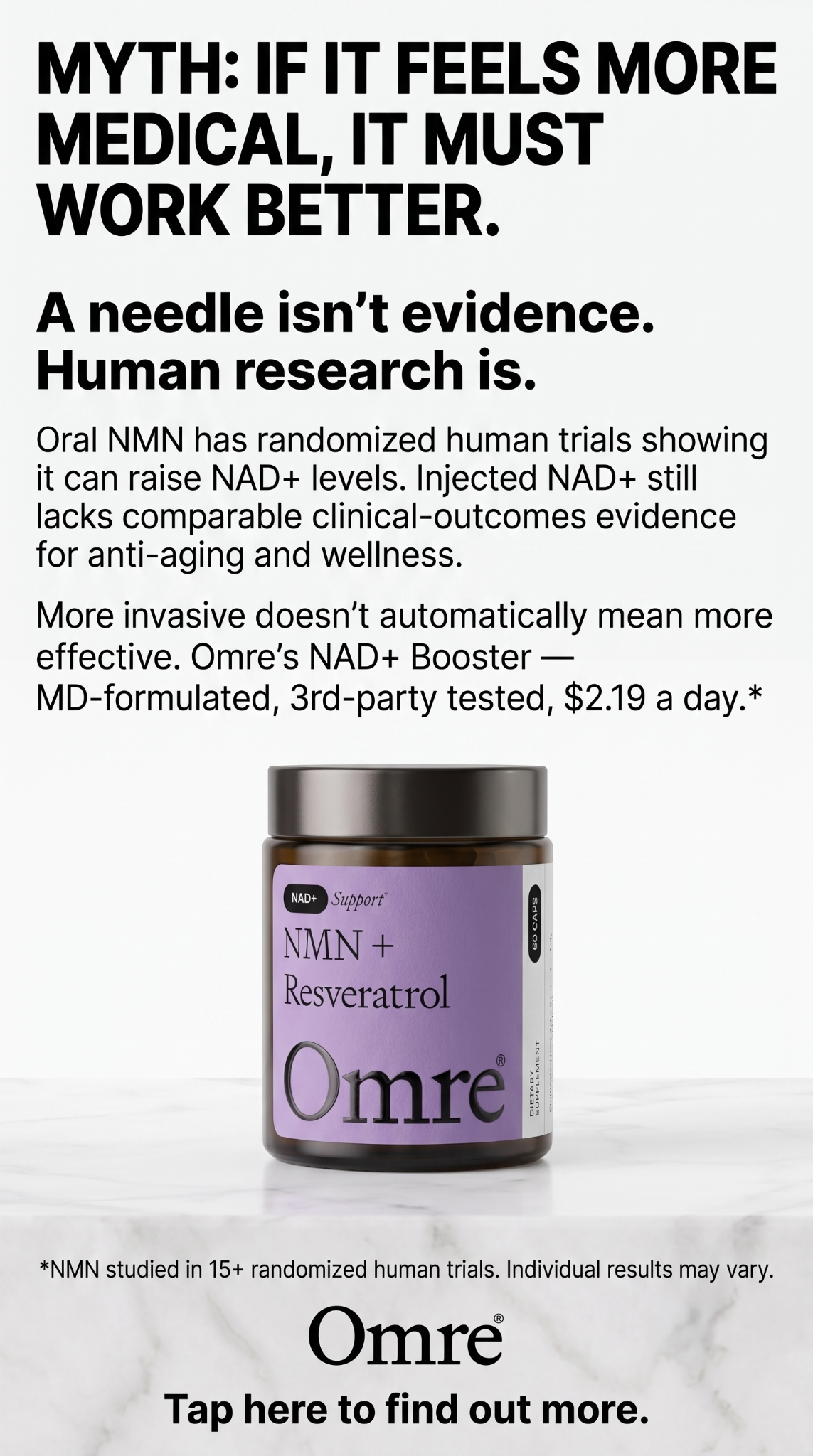 Omre Facebook ad