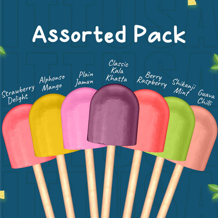 Ittusa Facebook ad: Nostalgic Ice Pops, Made for Grown-Ups