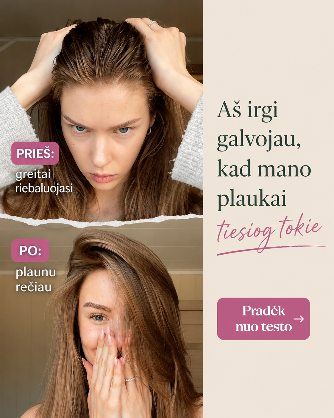 Tavo Šampūnas Facebook ad