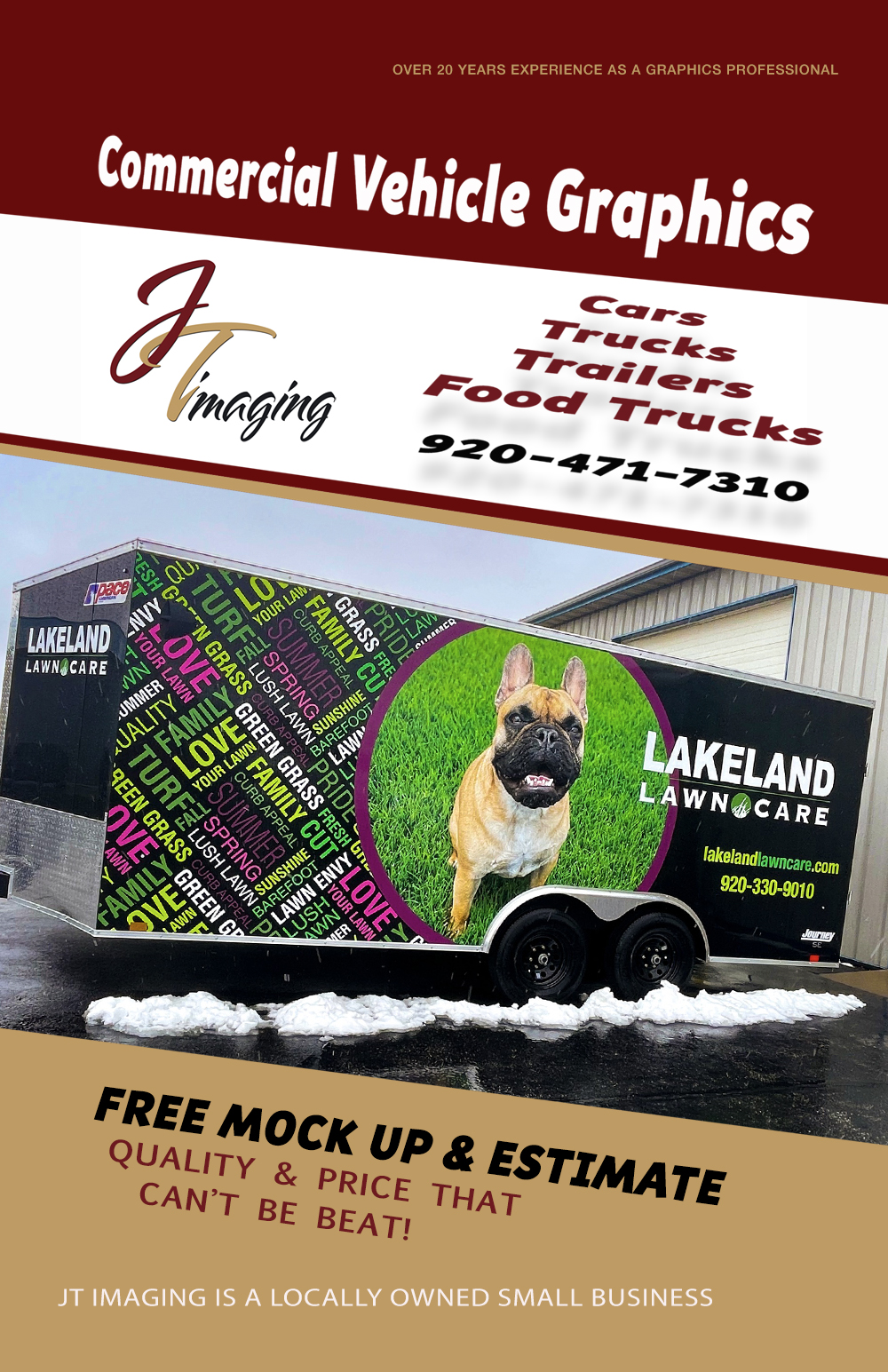 JT Imaging Facebook ad: LOOK GOOD ON ANY BUDGET!