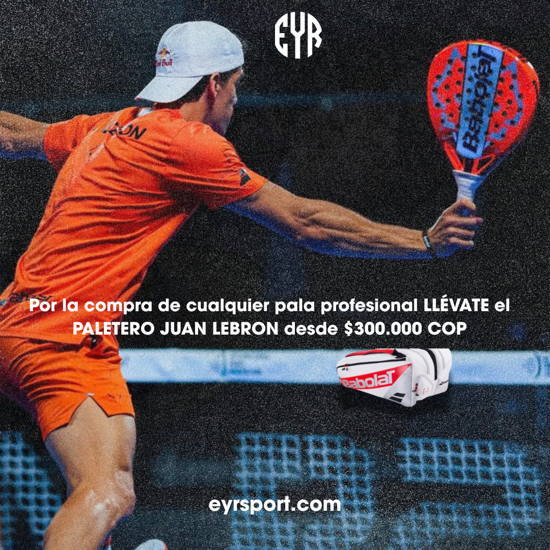 Encordados y Raquetas Facebook ad: Paletero Juan Lebrón desde $300.000 COP