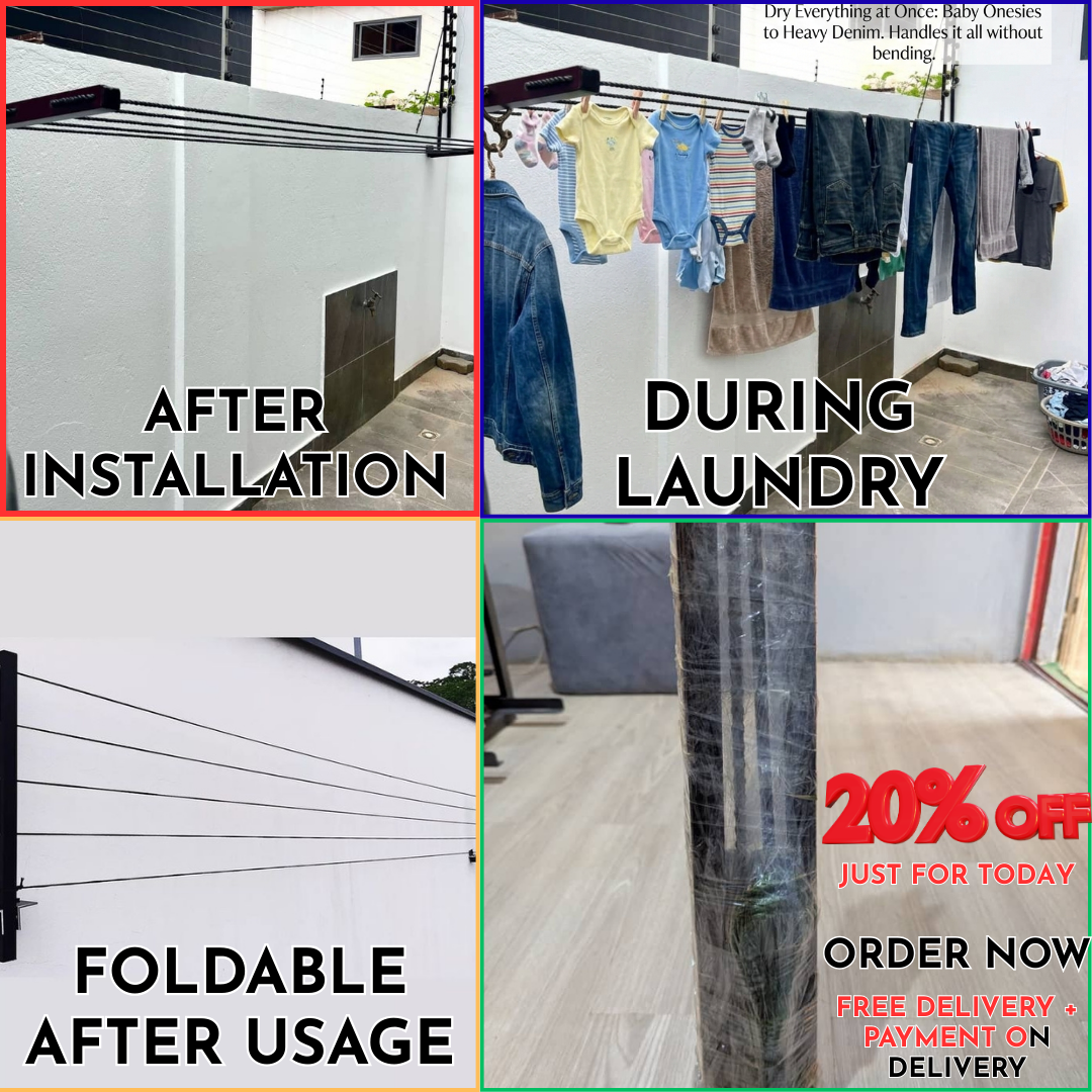 The Cooking Spot Facebook ad: NO MORE FIGHTING FOR DRYING SPACE