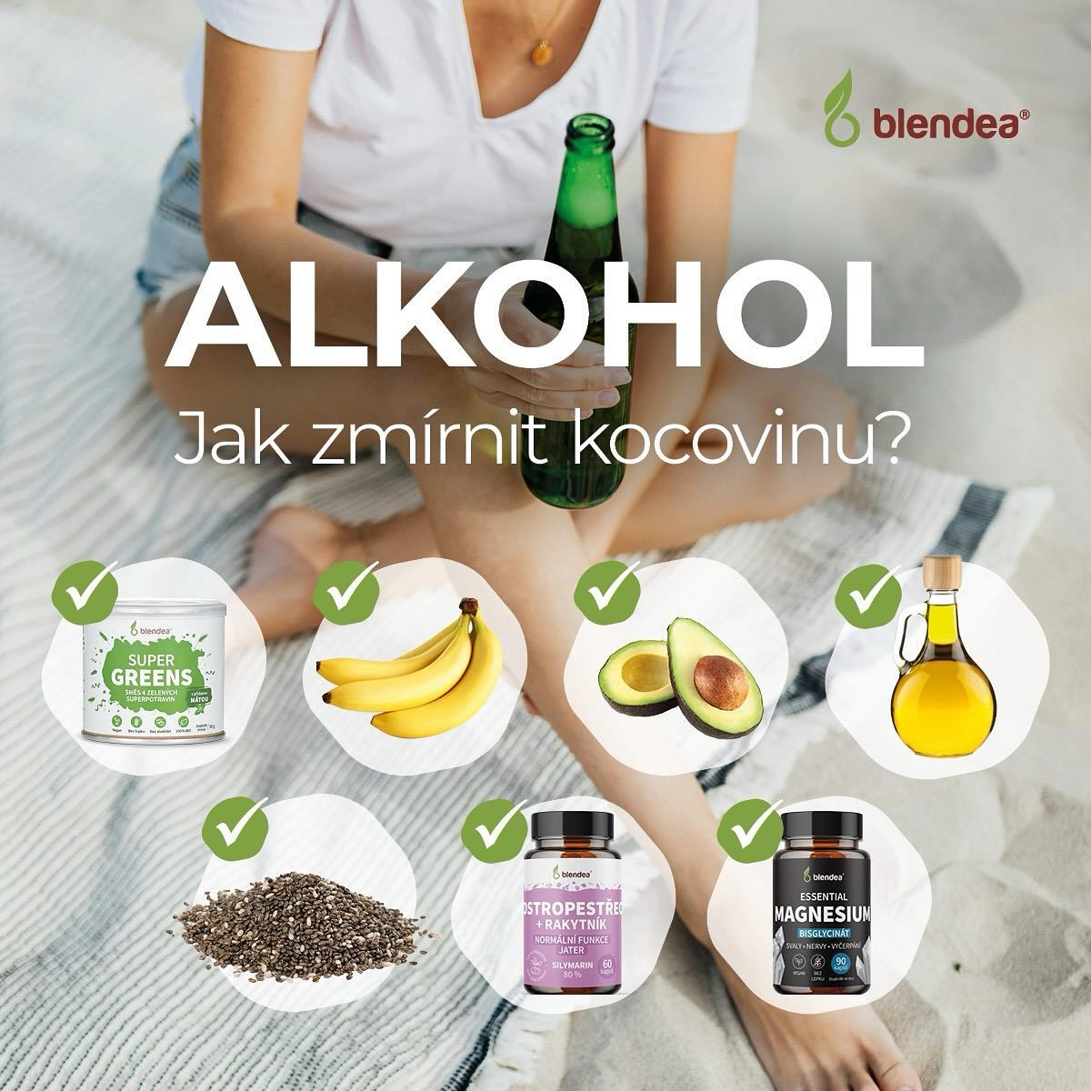 Blendea Facebook ad: Blendea | Přírodní doplňky stravy