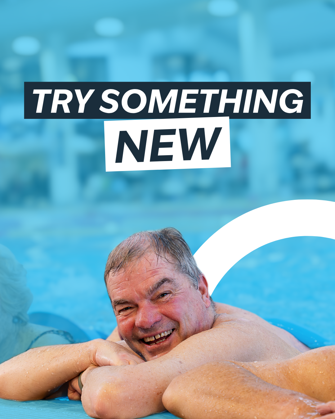 Lakeside Leisure Centre Facebook ad: Your Health. Your Happiness.