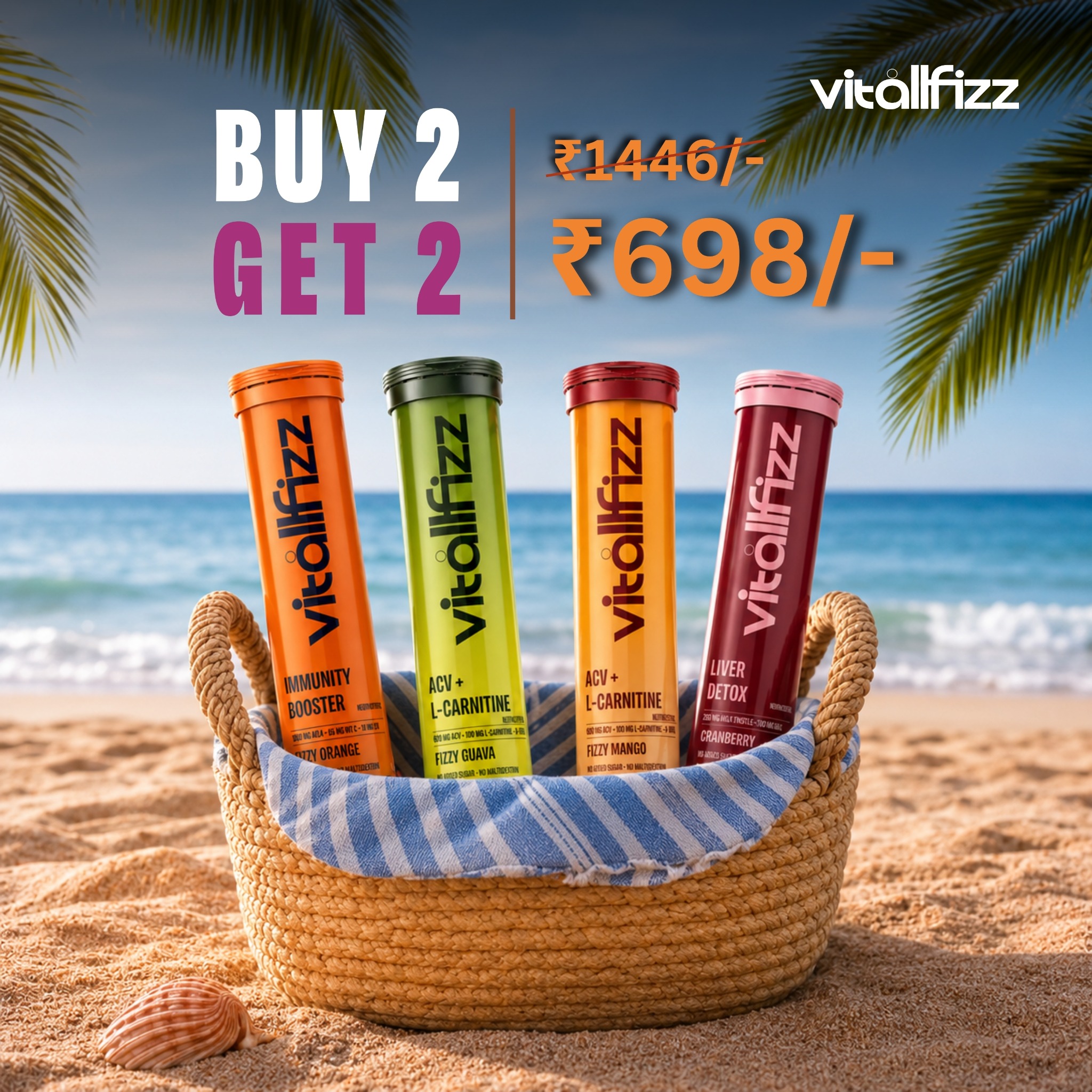 Vitallfizz Facebook ad