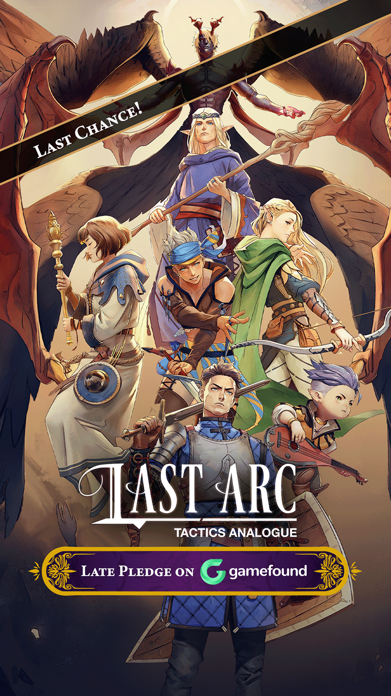 Succubus Publishing Facebook ad: Final Call for the Ultimate Tabletop Tactics Campaign.