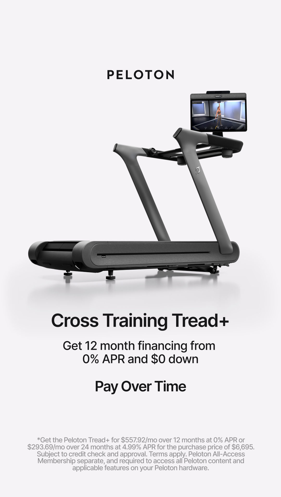 Peloton Facebook ad