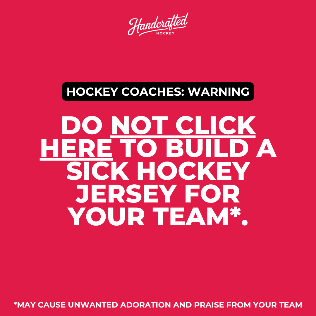 Handcrafted Hockey Facebook ad